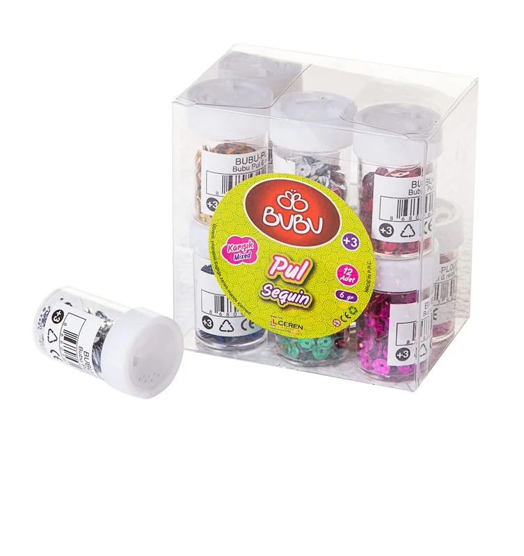 PASİF BU-BU PUL 6 RENK 6GR. BUBU-PL0001