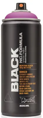 MONTANA BLACK SPREY BOYA 400 ML ILLUSION BLK3920 MO-351983