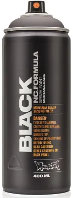 MONTANA BLACK SPREY BOYA 400 ML NOSTRADAMUS BLK7230 MO-321726