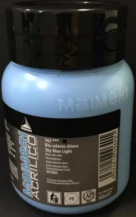 MAIMERI AKRİLİK BOYA ACRILICO SERİSİ 500 ML SKY BLUE LGT 934362