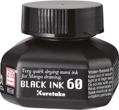ZIG MANGAKA MÜREKKEP SİYAH 60ml CNCE-104-6