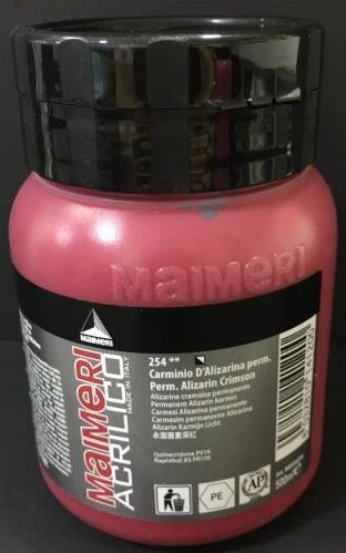 MAIMERI AKRİLİK BOYA ACRILICO SERİSİ 500 ML PERMANENT ALIZ. CRIMSON 934254