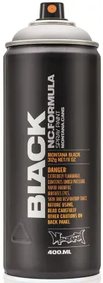 MONTANA BLACK SPREY BOYA 400 ML OUTLINE SİLVER BLK OUT. SLV. MO-272080
