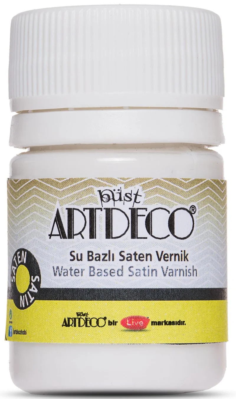ARTDECO VERNİK SU BAZLI SATEN 25 ML Y-073A-03