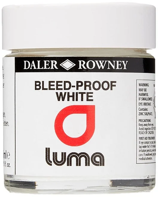 DALER ROWNEY KALİGRAFİ MÜREKKEBİ LUNA 29.5 ML BEYAZ 137028003