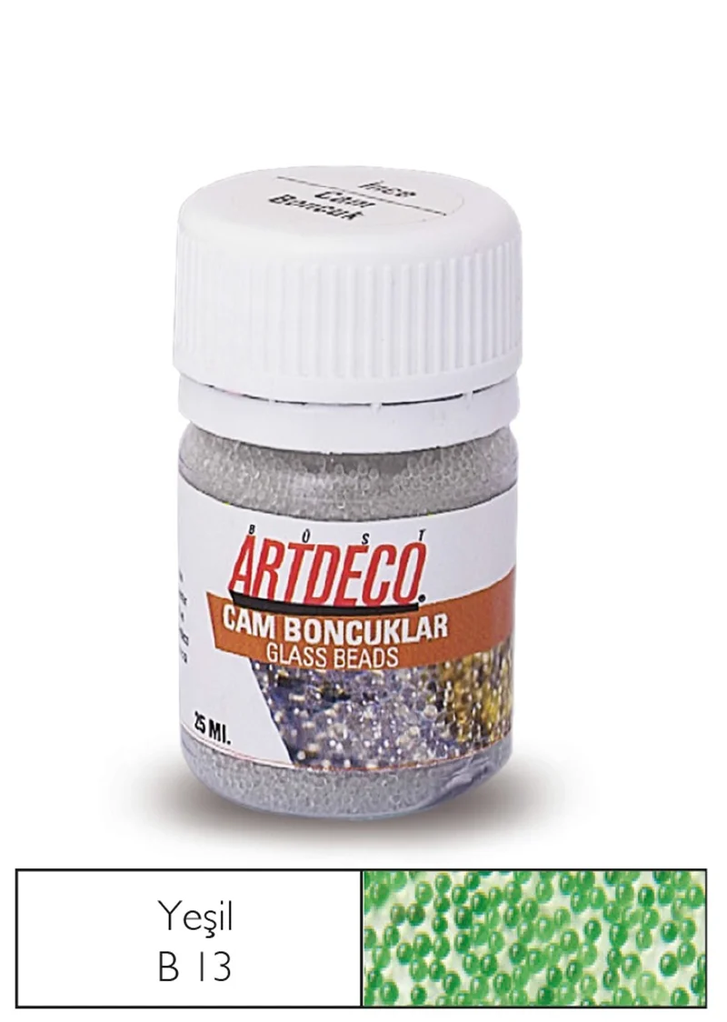 ARTDECO CAM BONCUK 25 ML YEŞİL Y-029A-B13