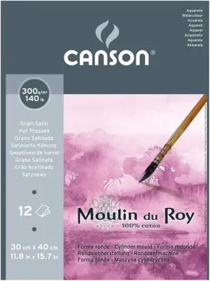 CANSON SULU BOYA BLOĞU MOULIN DU ROY GS 30x40 GS 300 GR 12 SF 400028952