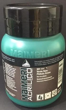 MAIMERI AKRİLİK BOYA ACRILICO SERİSİ 500 ML PHTHALO GREEN 934321