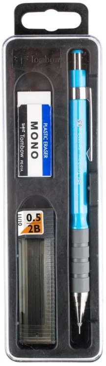 TOMBOW VERSATİL KALEM SH-300 GRIP OKUL SETİ 0.5 MAVİ KUTULU T-SH-GR43 R5.K3