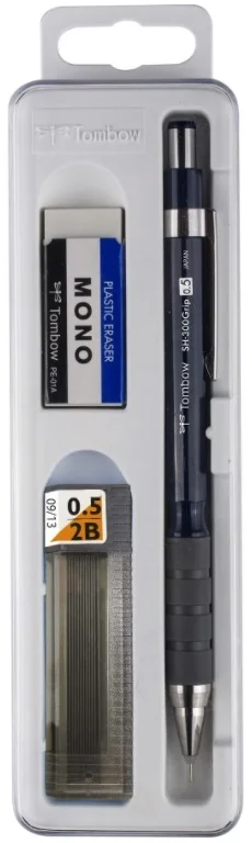 TOMBOW VERSATİL KALEM SH-300 GRIP OKUL SETİ 0.5 LACİVERT KUTULU T-SH-GR44 R5.K3