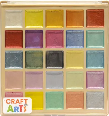 CRAFT AND ARTS SULU BOYA 25 Lİ METALİK 12064RE99