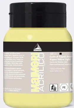 MAIMERI AKRİLİK BOYA ACRILICO SERİSİ 500 ML IVORY WHITE 934021
