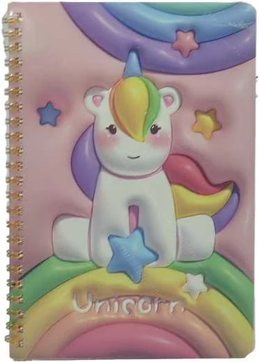 UNICK COLOR DEFTER A5 UNICORN RENKLİ 7618