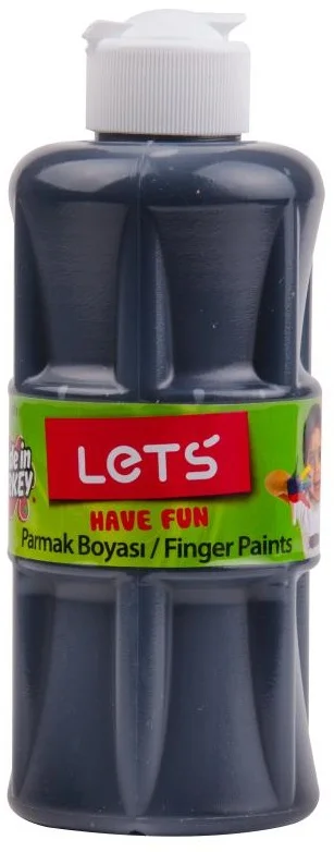 LETS PARMAK BOYASI 250 ML SİYAH L-5609