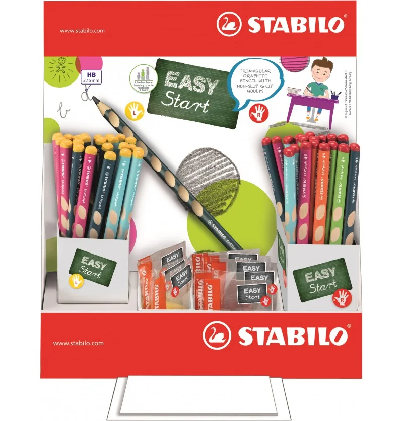 STABILO KURŞUN KALEM EASY GRAPH 72 Lİ STAND 330/72-2HB
