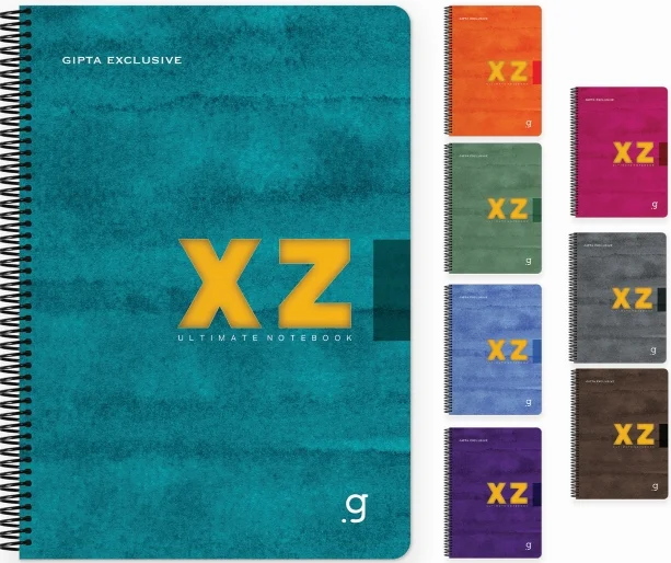 GIPTA DEFTER XZ NOTES A4 SPİRALLİ KARTON KAPAK 80 YP ÇİZGİLİ 7415
