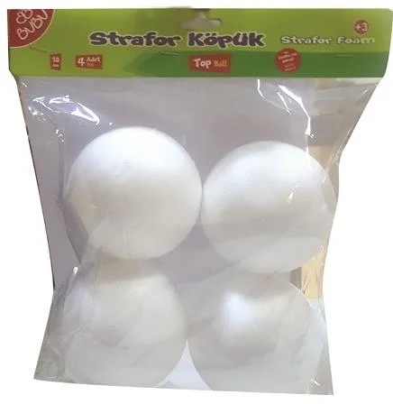 BU-BU STRAFOR KÖPÜK TOP 10CM 4LÜ BUBU-KP0006