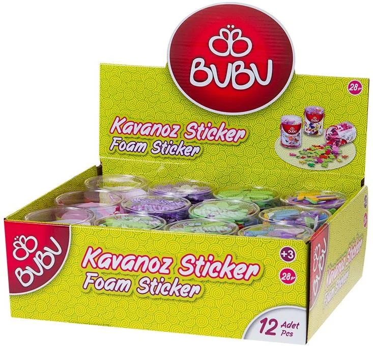 BU-BU STICKERS 28 GR. 12'Lİ (BUBU00029-30-31-48) B