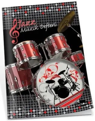 ÇINAR MÜZİK DEFTERİ A4 JAZZ PP KAPAK 30 YP. 22005