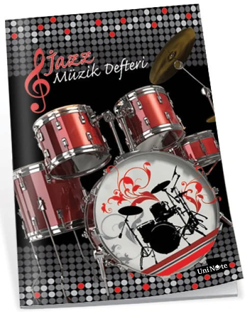ÇINAR MÜZİK DEFTERİ A4 JAZZ PP KAPAK 30 YP. 22005