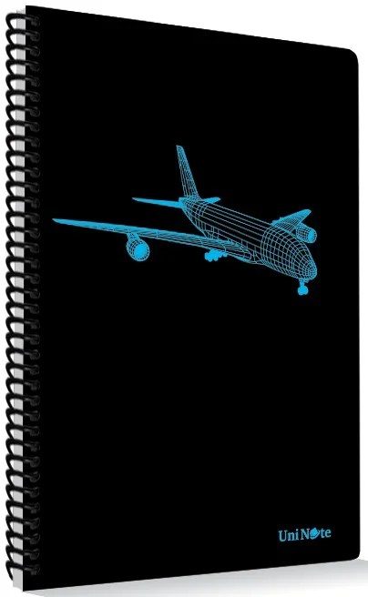 ÇINAR DEFTER A4 FREESTYLE SPİRALLİ PP KAPAK 96 YP. ÇİZGİLİ 72310