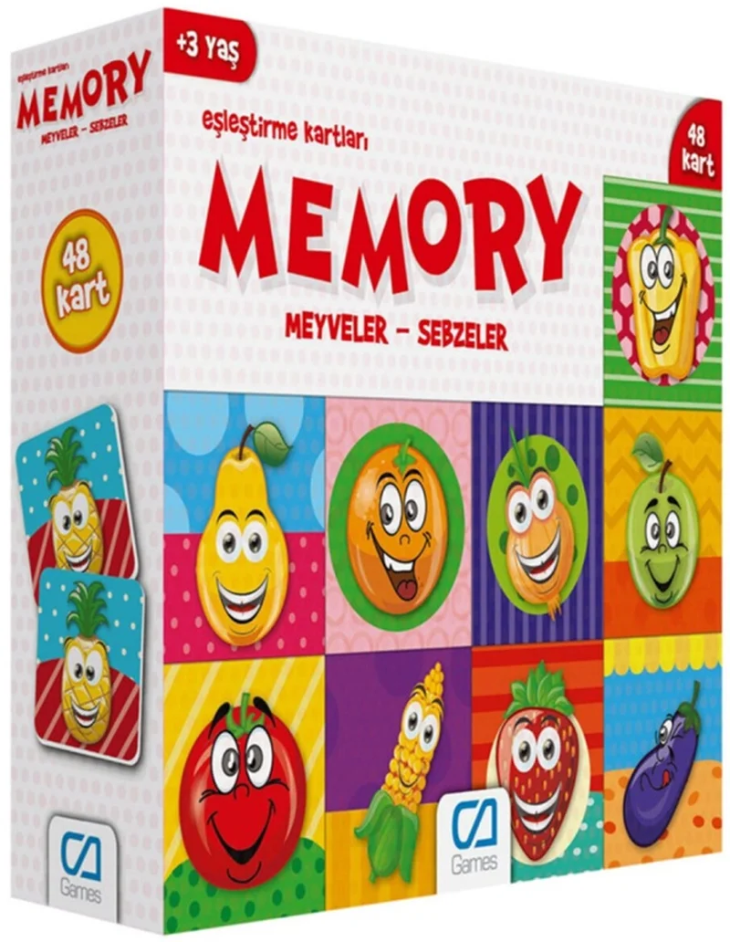 CA GAMES MEMORY MEYVELER - SEBZELER 5040