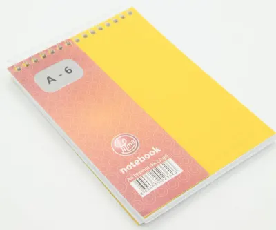 DİLMAN BLOKNOT SPİRALLİ PP KAPAK A6 80 YP KARELİ DİK 2361