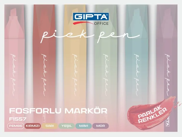 GIPTA FOSFORLU KALEM PICKPEN 6 LI SET F155700