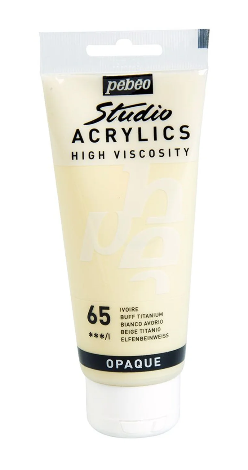 PEBEO AKRİLİK BOYA STUDIO 100 ML 831*65 BUFF TITANIUM