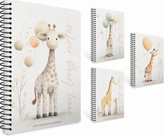 GIPTA DEFTER LONG BOOK 16x16 SPİRALLİ PRESSBOARD KAPAK 80 YP ÇİZGİLİ 7645