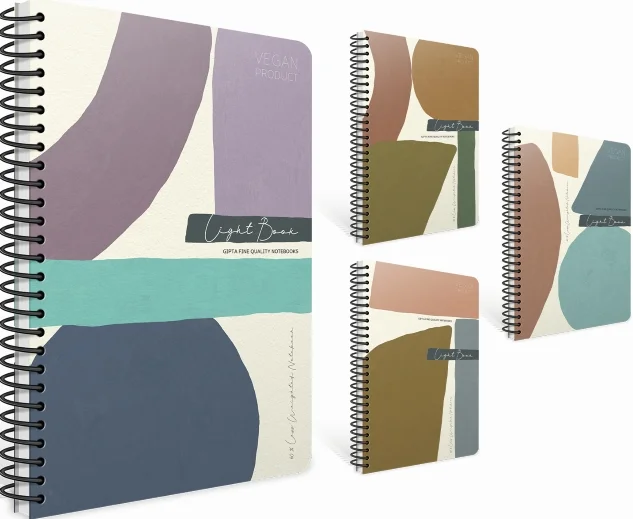 GIPTA DEFTER LIGHT BOOK A6 SPİRALLİ PP KAPAK 60 YP ÇİZGİLİ 7548