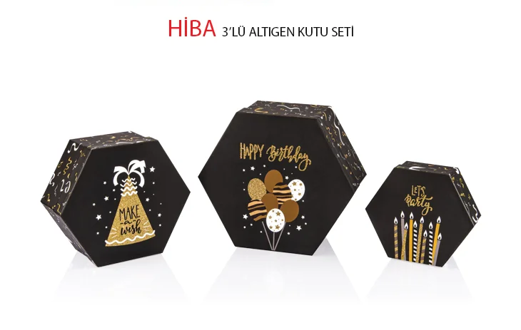 GIPTA KUTU SETİ 3 LÜ ALTIGEN HİBA BX28190