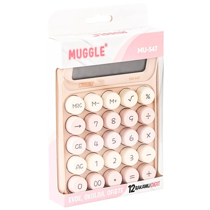 MUGGLE HESAP MAKİNESİ MU-547 12 HANELİ