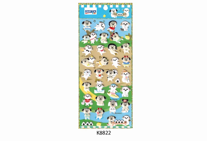 GIPTA STICKER  LOVELY 9,5x22 CM ART 1 4-K882200-5001