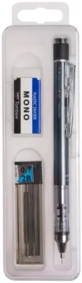 TOMBOW VERSATİL KALEM MONO GRAPH OKUL SETİ 0.7 GÜMÜŞ KUTULU