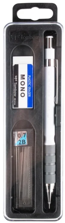 TOMBOW VERSATİL KALEM SH-300 GRIP OKUL SETİ 0.7 BEYAZ KUTULU T-SH-GR21 R7.K3