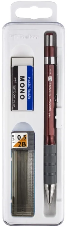 TOMBOW VERSATİL KALEM SH-300 GRIP OKUL SETİ 0.5 BORDO KUTULU T-SH-GR31 R5.K3