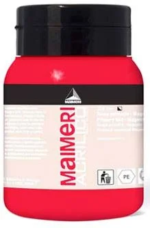 MAIMERI AKRİLİK BOYA ACRILICO SERİSİ 500 ML PRIMARY RED MAG. 934256