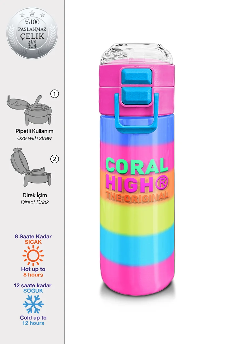 CORAL HIGH ÇELİK TERMOS(500ML) 31986
