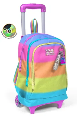 CORAL HIGH SIRT ÇANTA ÇEKÇEKLİ IŞIKLI TEKERLEK 23970