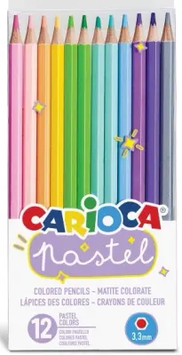 CARIOCA KURU BOYA PASTEL 12 Lİ 43034
