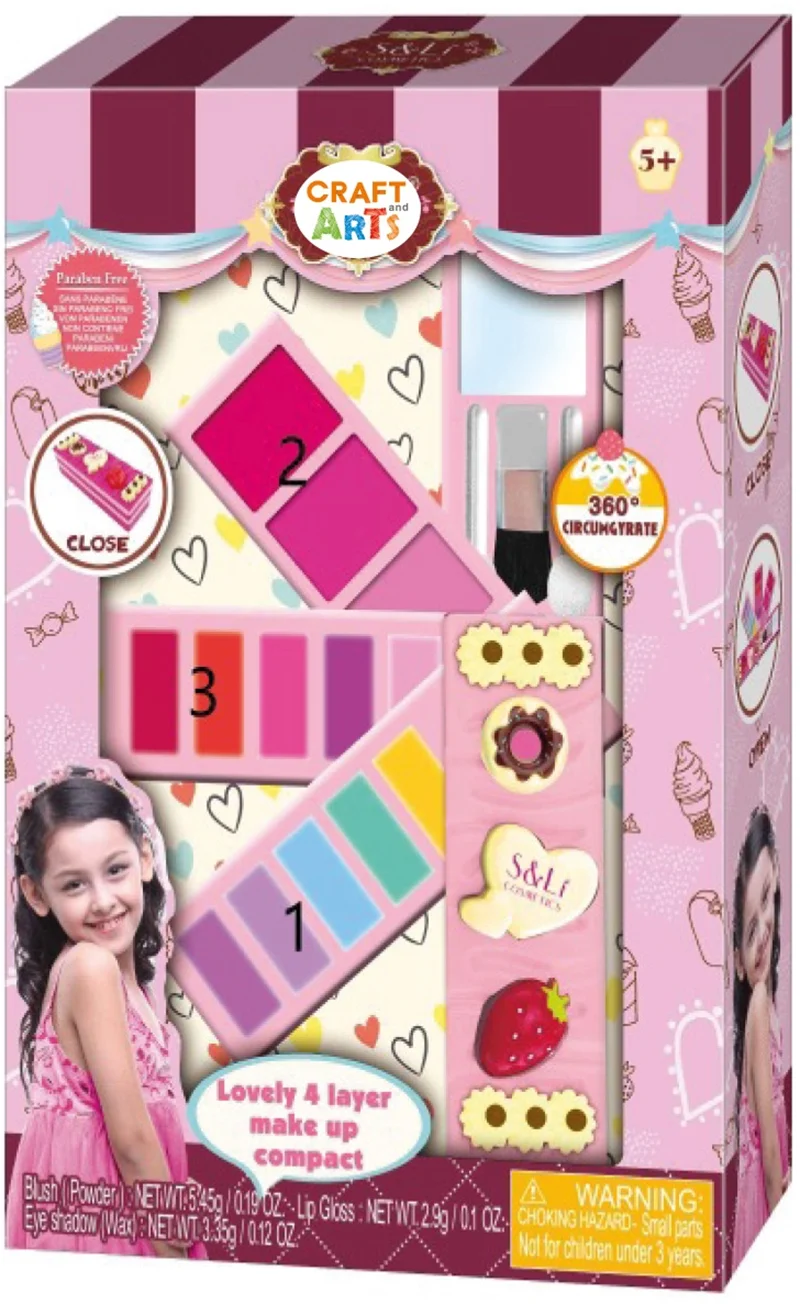 CRAFT AND ARTS MAKYAJ SETİ LOVELY 4 KATLI MAKYAJ SET S22243
