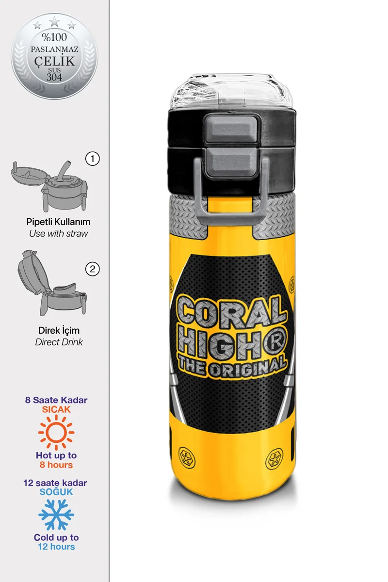 CORAL HIGH ÇELİK TERMOS(500ML) 31862