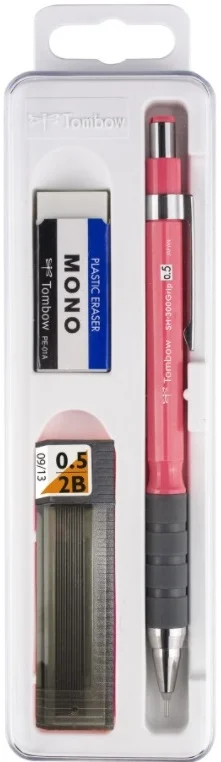 TOMBOW VERSATİL KALEM SH-300 GRIP OKUL SETİ 0.5 PEMBE KUTULU T-SH-GR81 R5.K3