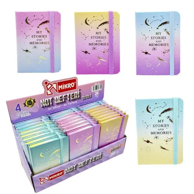 MİKRO NOT DEFTERİ A6-14 A6 STANDLI MY STORIES 80 YP ÇİZGİLİ