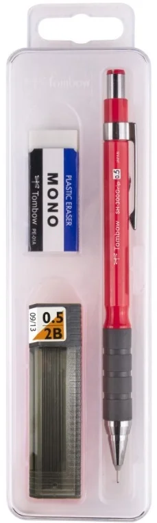 TOMBOW VERSATİL KALEM SH-300 GRIP OKUL SETİ 0.5 KOYU PEMBE KUTULU T-SH-GR83 R5.K3