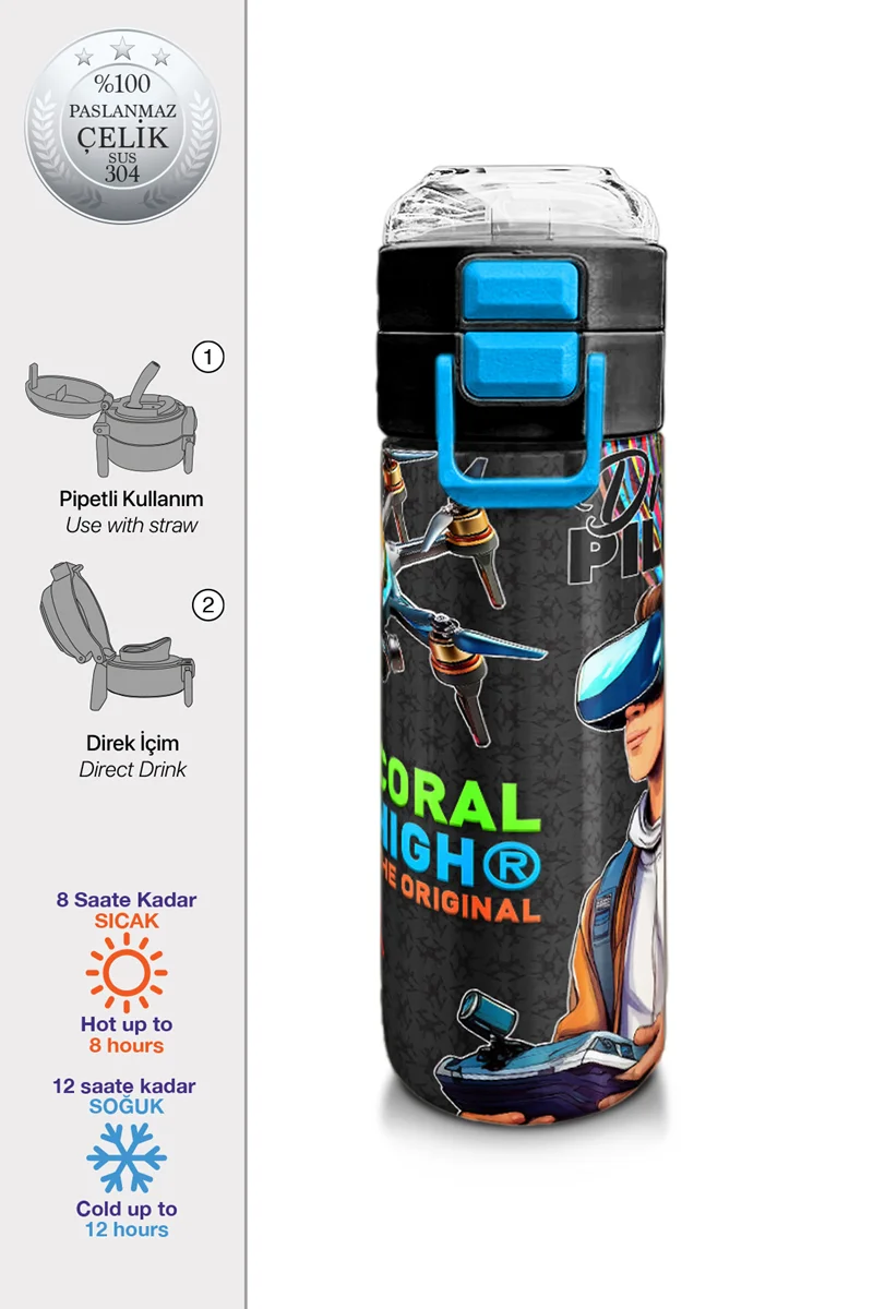 CORAL HIGH ÇELİK TERMOS(500ML) 31996