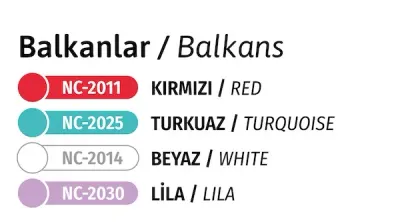 NOVA COLOR AKRİLİK POURİNG SET BALKANLAR NC-2507