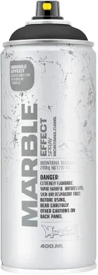 MONTANA EFFECT MARBLE SPREY BOYA 400 ML BLACK EM9000 MO-415357