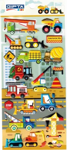 GIPTA STICKER  BUILDING 9x20 CM ART 1 4-K885800-5001